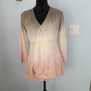 Intrigue ombre cardigan 